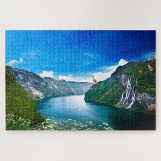 Wilde dingen legpuzzel (Horizontaal)