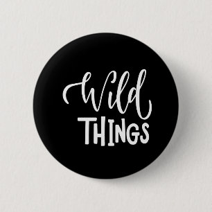 wilde dingen ronde button 5,7 cm