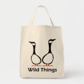 wilde dingen tote bag (Voorkant)