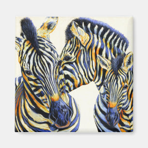 Wilde dingen - Zebra Magnet