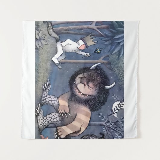 Wilde dingen zijn wandkleed (Voorkant (horizontaal))