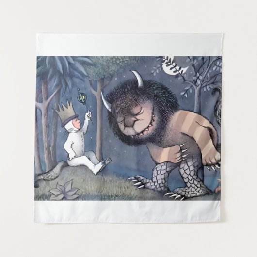 Wilde dingen zijn wandkleed (Voorkant)