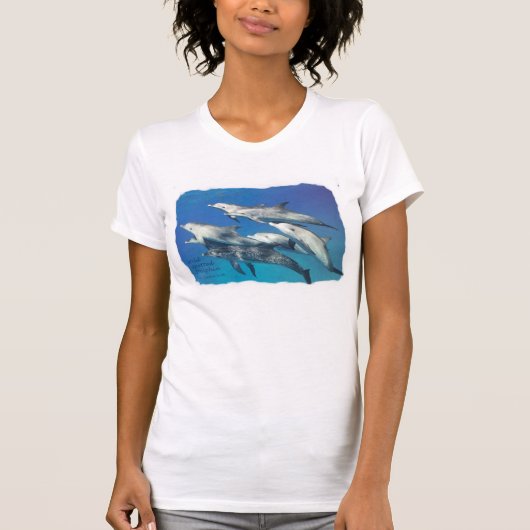 wilde dolfijn t-shirt (Voorkant)