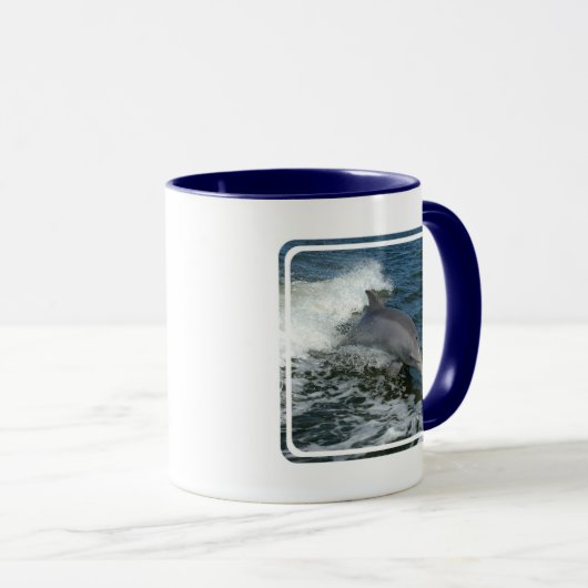 Wilde Dolphin Coffee-Mok Mok (Voorkant rechts)