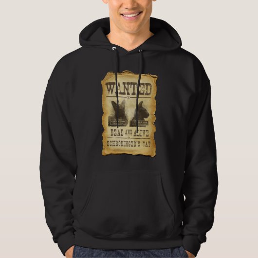 Wilde dood en levend. Schroedinger's kat. Hoodie (Voorkant)