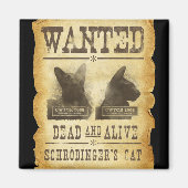 Wilde dood en levend. Schroedinger's kat. Magneet (Voorkant)