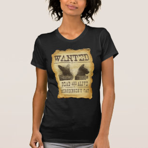 Wilde dood en levend.  Schroedinger's kat. T-shirt