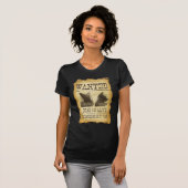 Wilde dood en levend. Schroedinger's kat. T-shirt (Voorkant volledig)