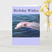 Wilde Dophin Kaart (Gele Bloem)