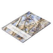 Wilde druiven in de winterkunst notitieboek (Linkerzijde)