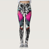 Wilde duif Leggings (Voorkant)