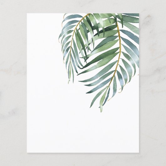 Wilde één Baby shower Tropisch Oerwoud Dierenbudge (Achterkant)