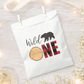 Wilde één Beer buffel eerste verjaardag Bedankzakje (Geknipt)