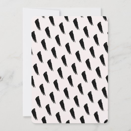 Wilde Eén Beer Meisje Roze 1e Verjaardag Kaart (Achterkant)