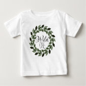 Wilde één eerste verjaardag shirt (Voorkant)