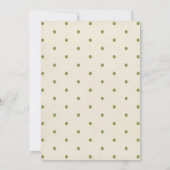 Wilde één Giraffe van de Oerwoud 1e verjaardag Kaart (Achterkant)