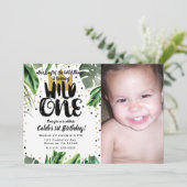 Wilde Eén koning van de Dingen krong 1ste verjaard Kaart (Staand voorkant)