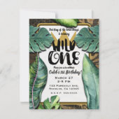 Wilde Eén koning van de Dingen krong 1ste verjaard Kaart (Voorkant)