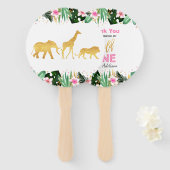 Wilde een partij met handveefdieren voor Oerwoud Handwaaier (Voorkant en achterkant)