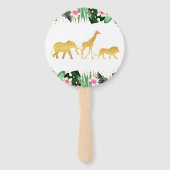 Wilde een partij met handveefdieren voor Oerwoud Handwaaier (Voorkant)