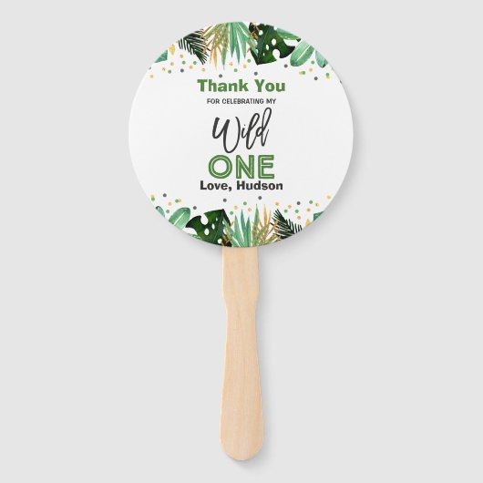 Wilde een partij met handveefdieren voor Oerwoud Handwaaier (Achterkant)