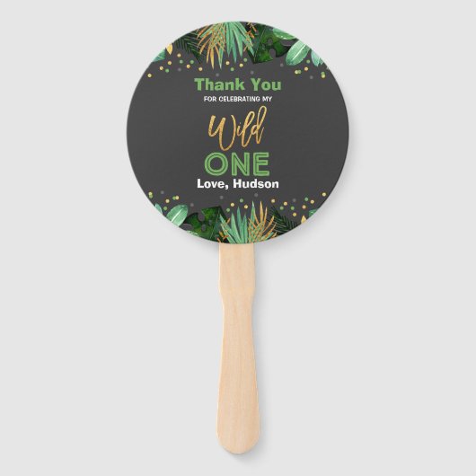 Wilde een partij met handveefdieren voor Oerwoud Handwaaier (Achterkant)