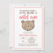 Wilde Een Roestige Beer Het Avontuur Begint Geel Kaart (Voorkant)