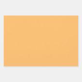 Wilde één roze Oranje luipaard afdrukken eerste za Inpakpapier Vel (Voorkant 3)