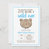 Wilde Een Rustoord Beer Het Avontuur Begint Geel Kaart (Voorkant)