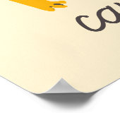 Wilde Eén Tijgerkat Poster (Hoek)