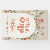 Wilde Een Wildbloem Banner (Horizontaal)