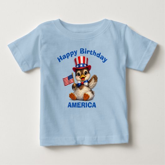 Wilde Eend (4g) Patriottisch Kinder T-Shirt (Voorkant)