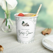 Wilde Eend Baby Shower Cadeau Kleur Neutraal Groen