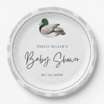 Wilde Eend Baby Shower Cadeau Kleur Neutraal Groen