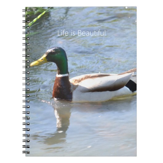 Wilde Eend (mijn fotografie) Notitieboek (Voorkant)