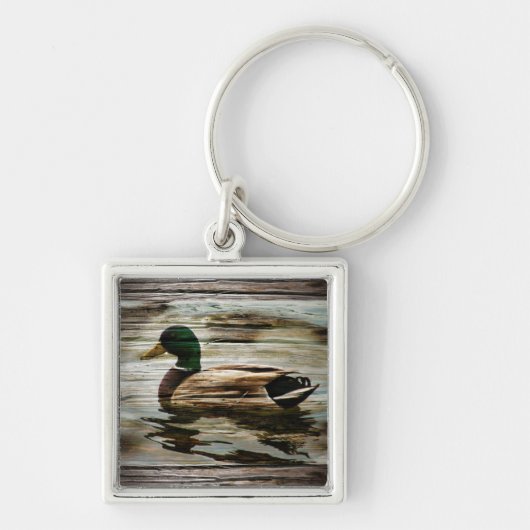 Wilde Eend Sleutelhanger (Voorkant)