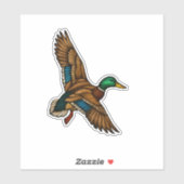 Wilde Eend Sticker (Vel)