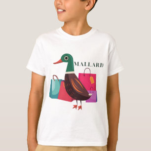 Wilde eend woordgrap grappige vogel t-shirt