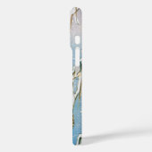 Wilde eend zwemmend tussen met sneeuw beladen riet Case-Mate iPhone case (Achterkant / Links)