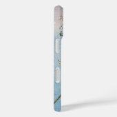 Wilde eend zwemmend tussen met sneeuw beladen riet Case-Mate iPhone case (Achterkant / Rechts)