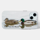 Wilde eenden Case-Mate iPhone case (Achterkant (horizontaal))
