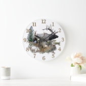 Wilde eenden en stieren grote klok (Huis)