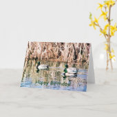 WILDE EENDEN KAART (Gele Bloem)