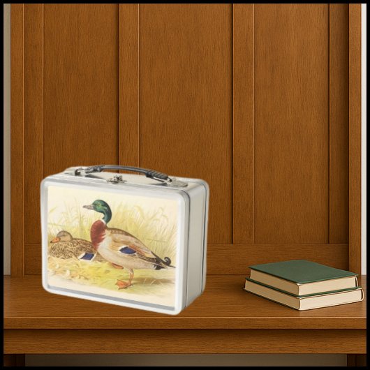 Wilde Eenden Metalen Lunchbox
