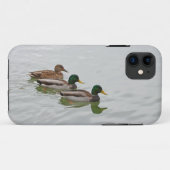 Wilde eenden print iphone 5 hoes (Achterkant (horizontaal))