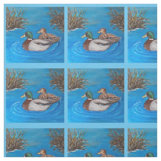 WILDE EENDEN STOF (Swatch)