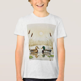 Wilde eenden Tri-Blend shirt