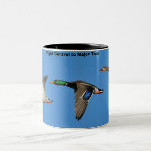 Wilde Eenden Tweekleurige Koffiemok