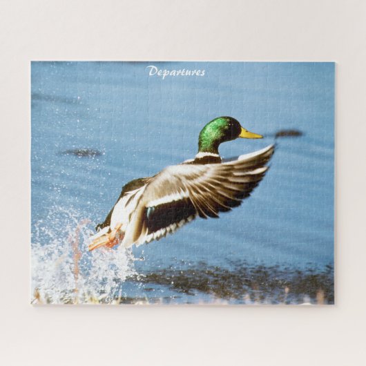 Wilde Eenden Vertrek Legpuzzel (Horizontaal)