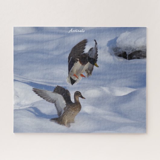 Wilde Eenden Vertrek Legpuzzel (Horizontaal)